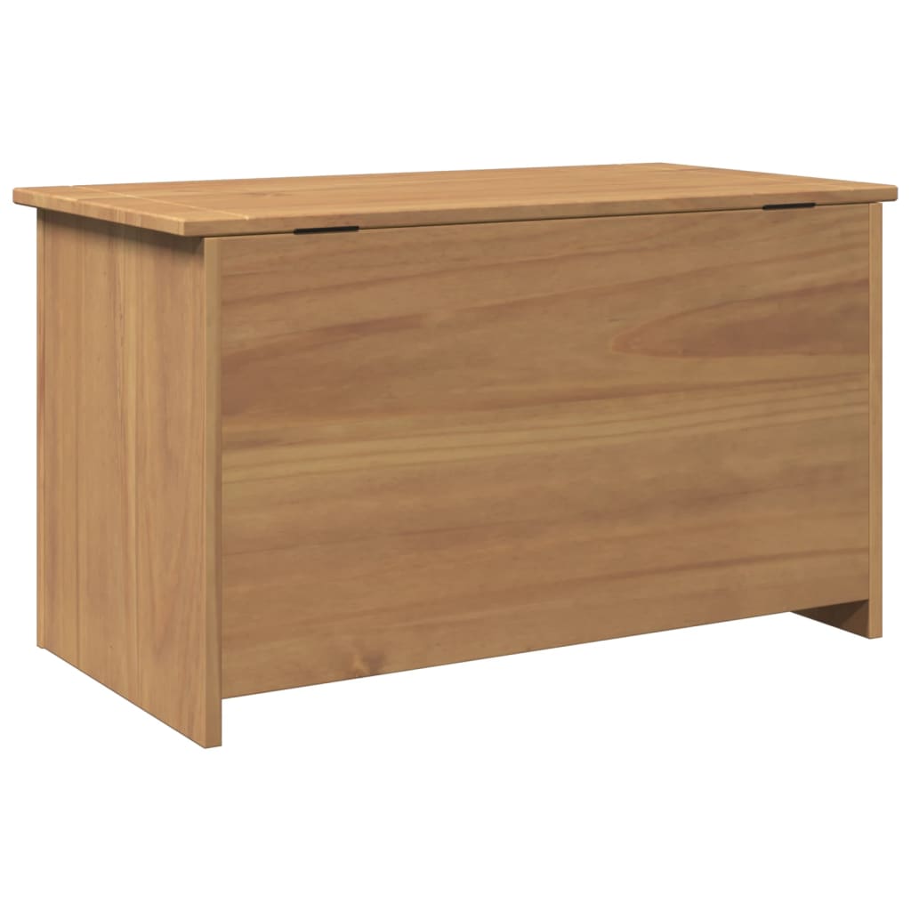 opbevaringskiste med låg PANAMA 79x42x46 cm massivt fyrretræ