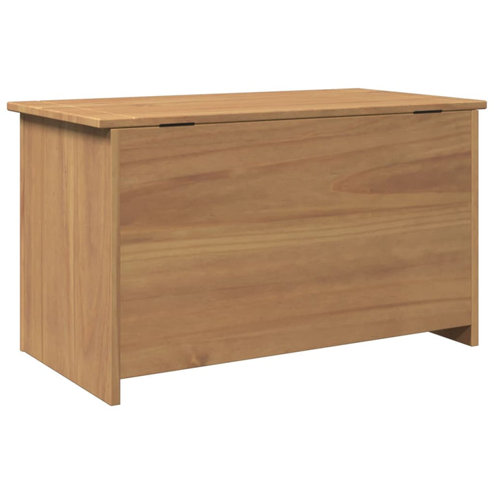 opbevaringskiste med låg PANAMA 79x42x46 cm massivt fyrretræ