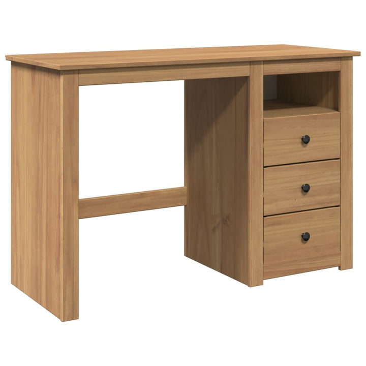 skrivebord PANAMA 112x45x75 cm massivt fyrretræ