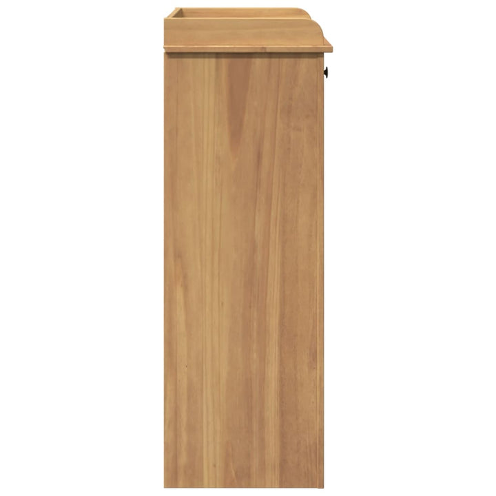 vinskab PANAMA 57x40x111,5 cm massivt fyrretræ
