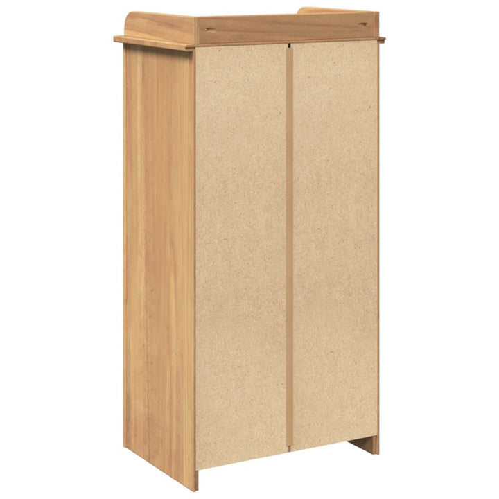 vinskab PANAMA 57x40x111,5 cm massivt fyrretræ