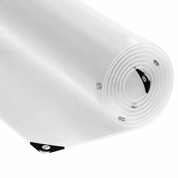 Planteafdækning med øjer 1x4 m PVC
