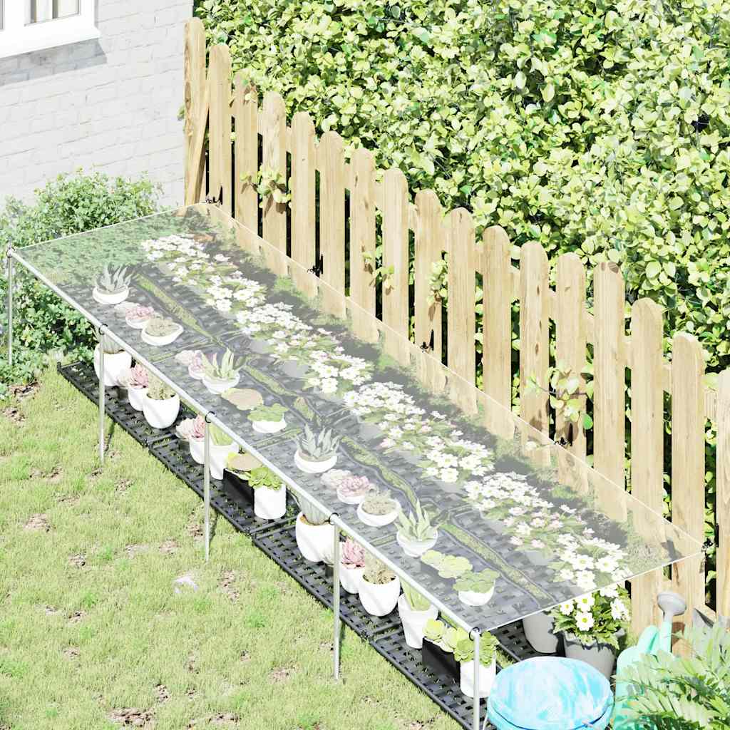 Planteafdækning med øjer 1x4 m PVC
