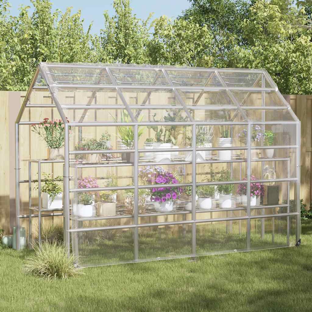 Planteafdækning med øjer 3x6 m PVC