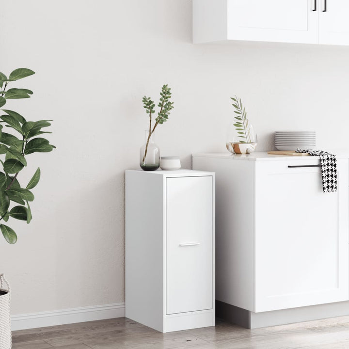 apotekerskab hvid 30x41x77,5 cm konstrueret træ