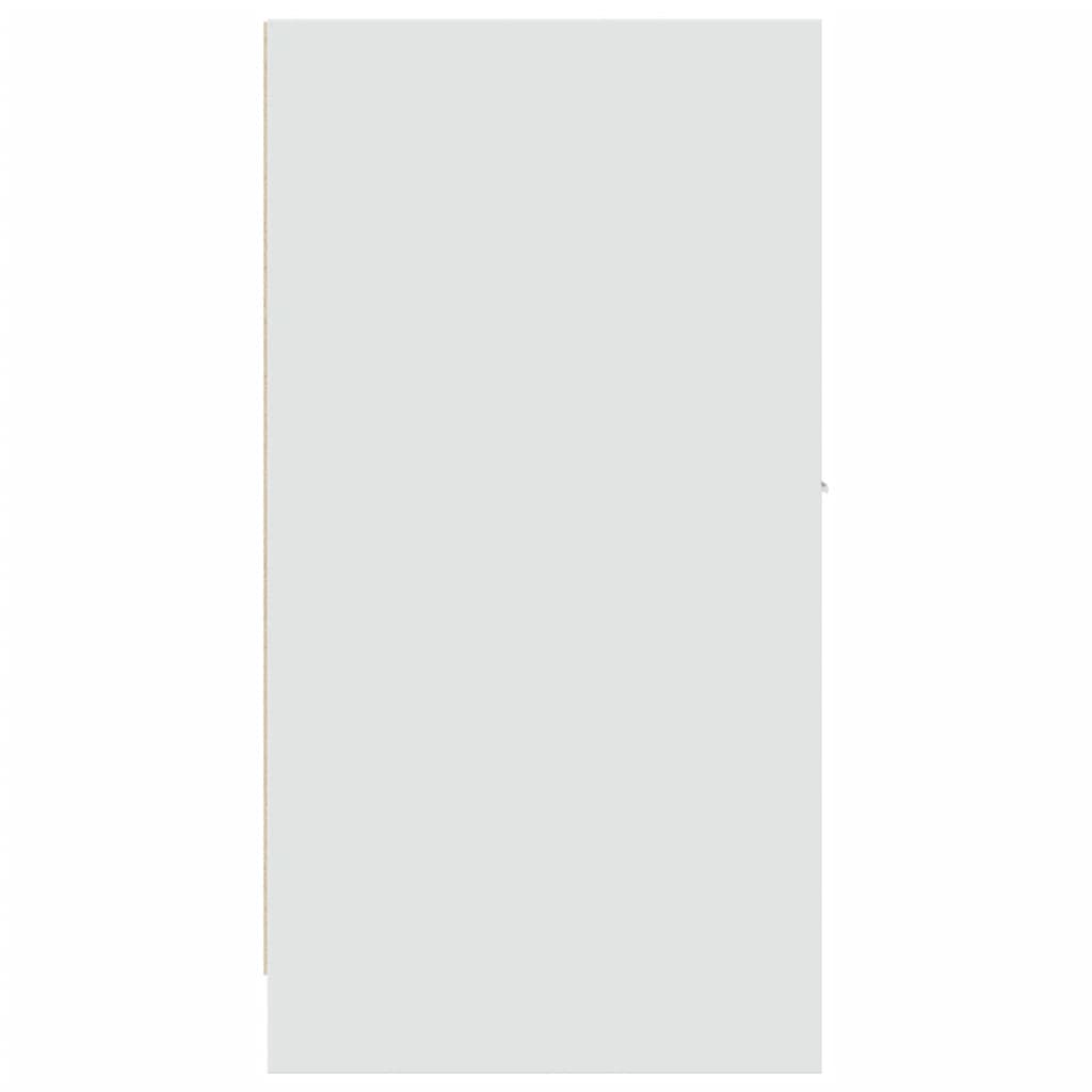 apotekerskab hvid 30x41x77,5 cm konstrueret træ