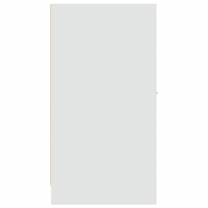 apotekerskab hvid 30x41x77,5 cm konstrueret træ