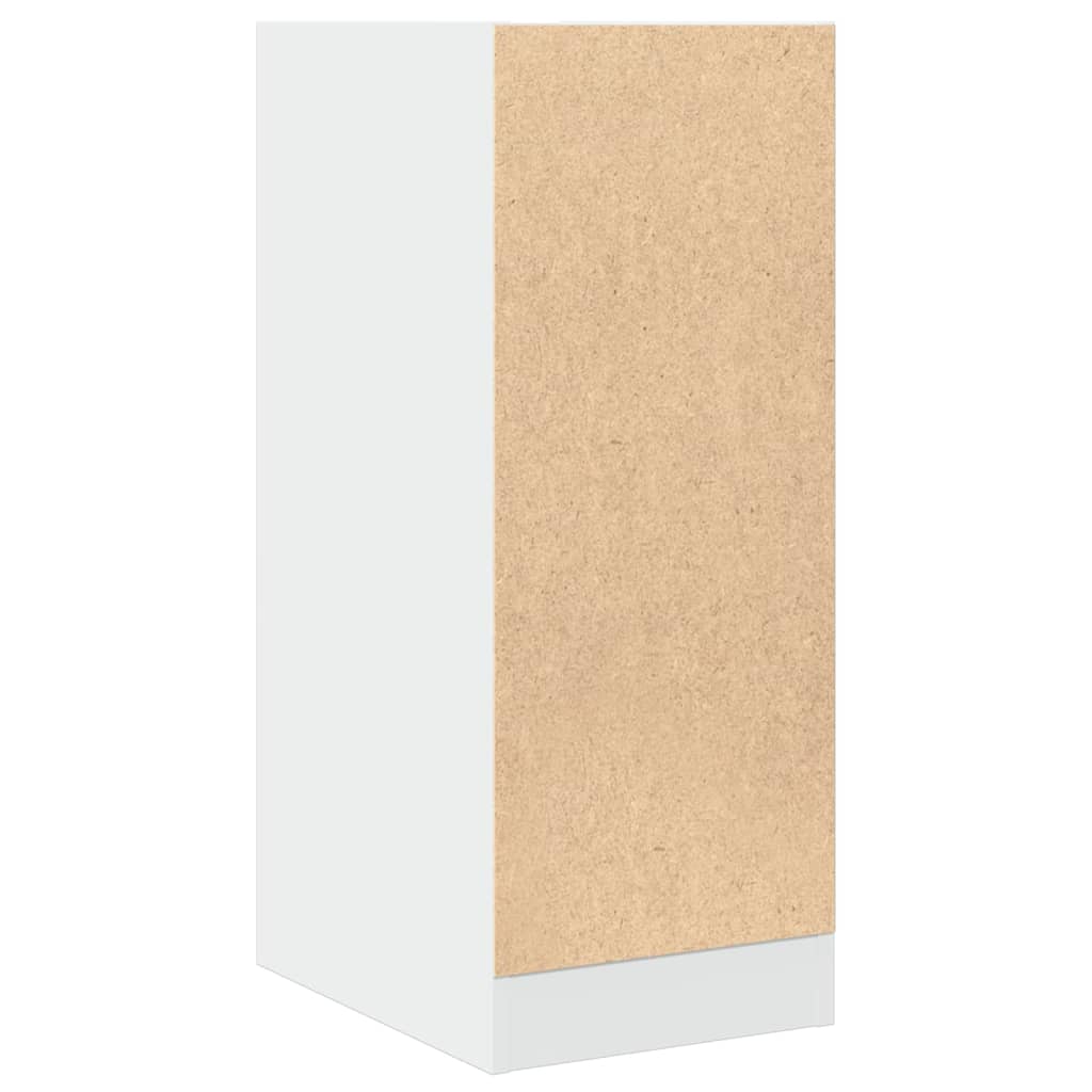 apotekerskab hvid 30x41x77,5 cm konstrueret træ