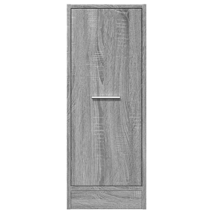 apotekerskab 30x41x77,5 cm konstrueret træ grå sonoma-eg