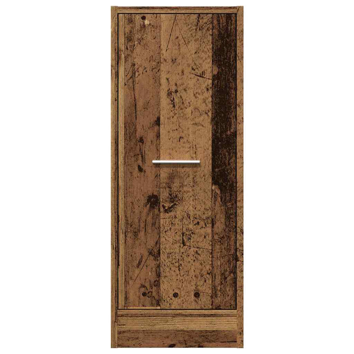 apotekerskab 30x41x77,5 cm konstrueret træ gammelt træ-look
