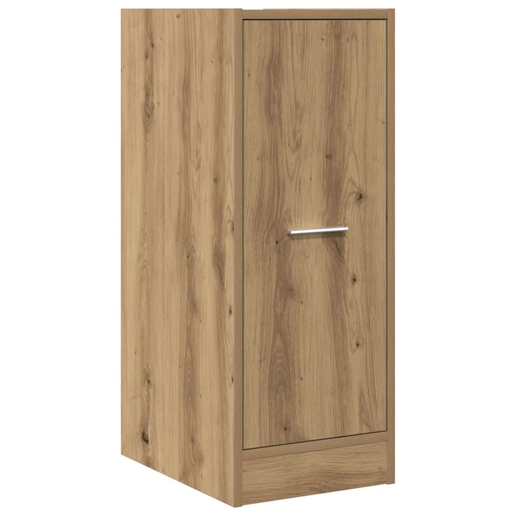 apotekerskab 30x41x77,5 cm konstrueret træ egetræsfarve