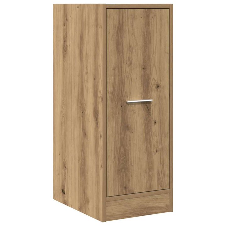 apotekerskab 30x41x77,5 cm konstrueret træ egetræsfarve