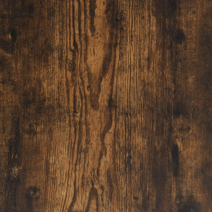 apotekerskab 30x41x118 cm konstrueret træ røget egetræsfarve
