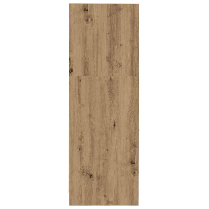 apotekerskab 30x41x118 cm konstrueret træ sonoma-eg