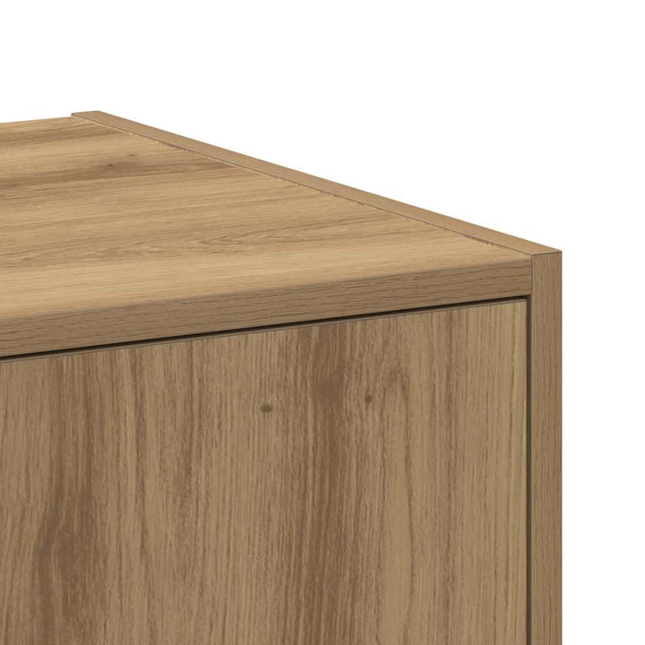 apotekerskab 30x41x118 cm konstrueret træ sonoma-eg