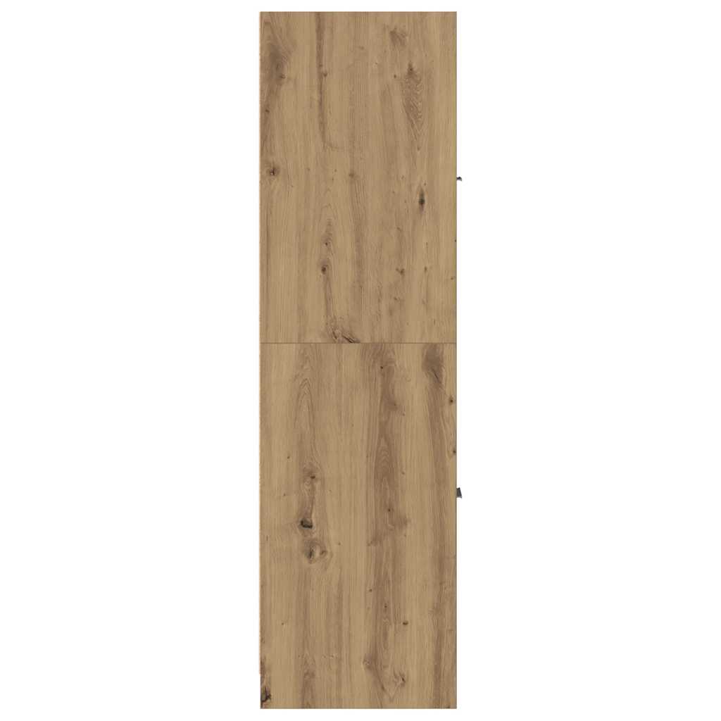 apotekerskab kunstnerisk eg 30x41x144,5 cm konstrueret træ