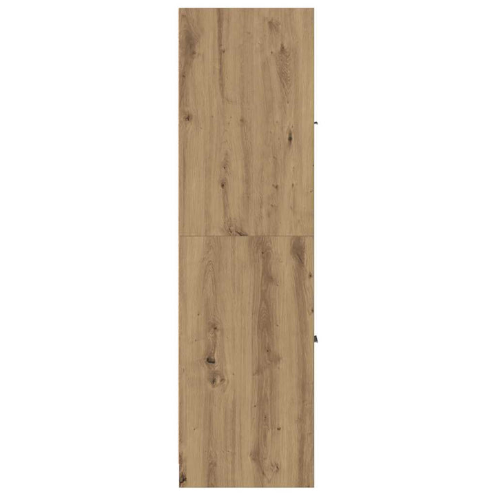 apotekerskab kunstnerisk eg 30x41x144,5 cm konstrueret træ