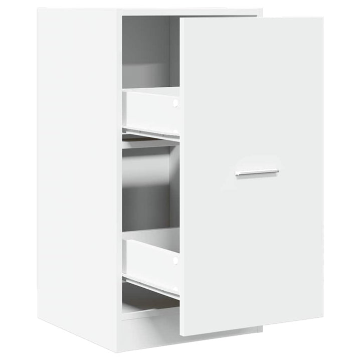 apotekerskab 40x41x77,5 cm konstrueret træ hvid