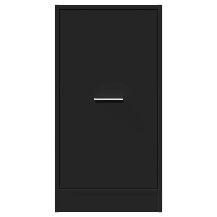 apotekerskab 40x41x77,5 cm konstrueret træ sort