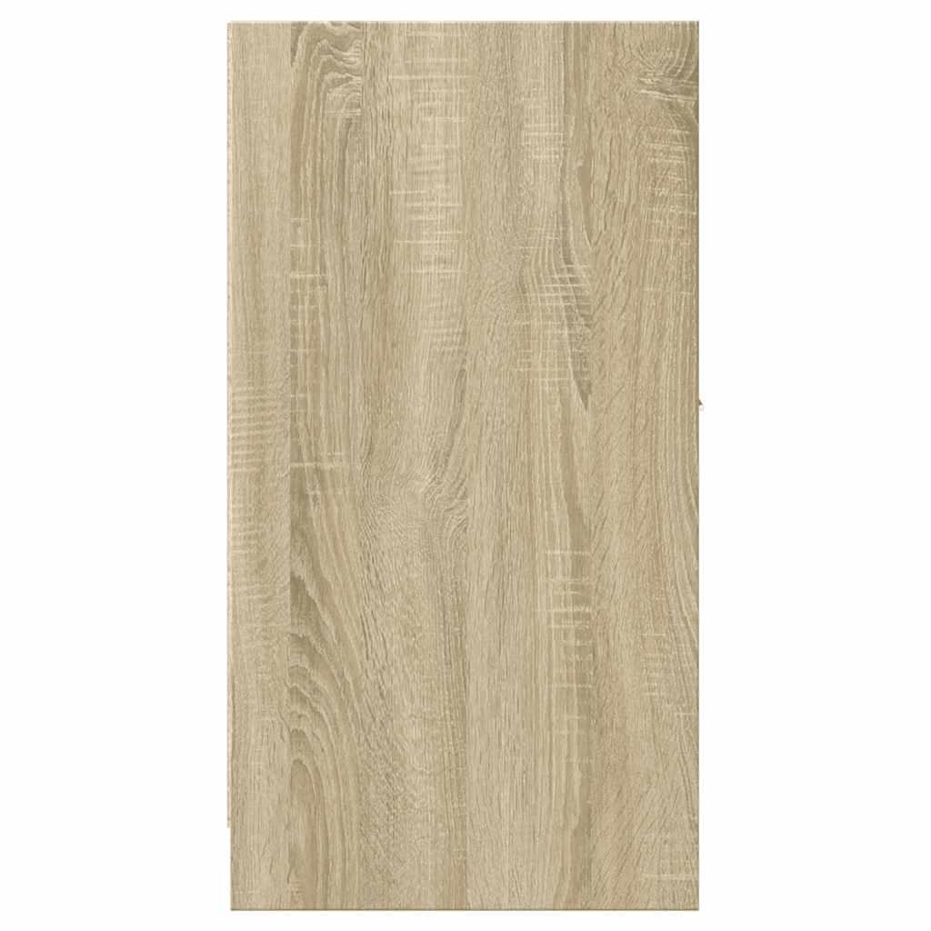 apotekerskab 40x41x77,5 cm konstrueret træ sonoma-eg