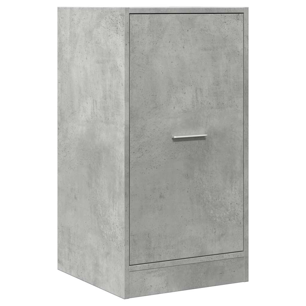 apotekerskab 40x41x77,5 cm konstrueret træ betongrå