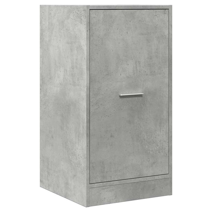 apotekerskab 40x41x77,5 cm konstrueret træ betongrå