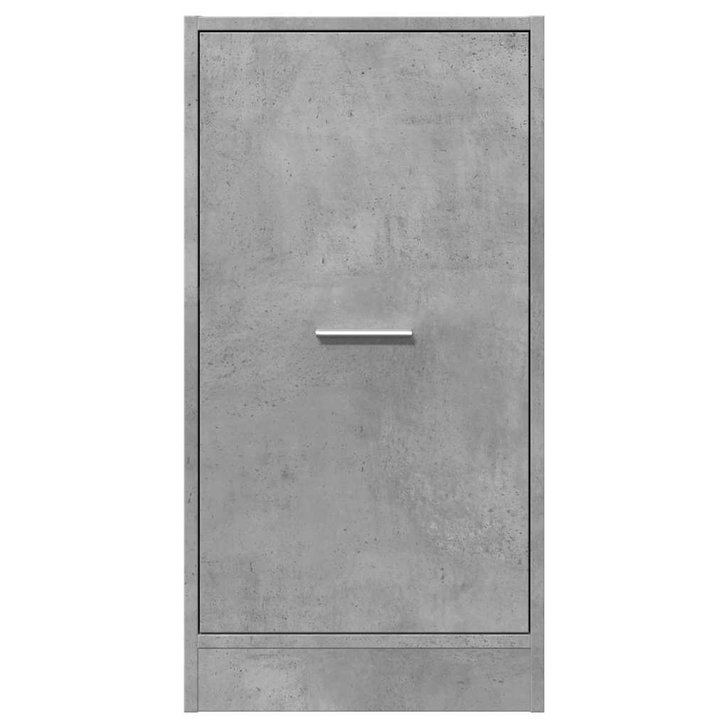 apotekerskab 40x41x77,5 cm konstrueret træ betongrå