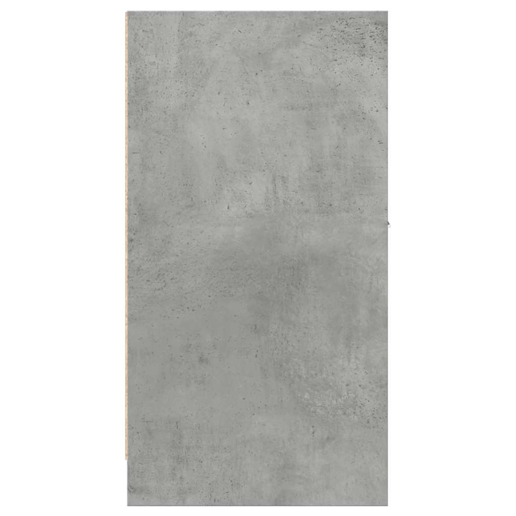 apotekerskab 40x41x77,5 cm konstrueret træ betongrå