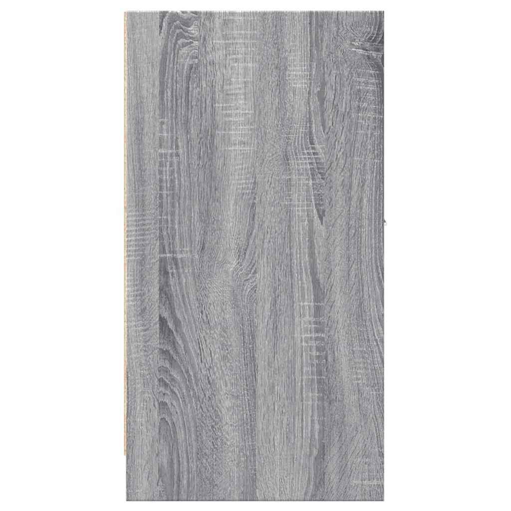 apotekerskab 40x41x77,5 cm konstrueret træ grå sonoma-eg