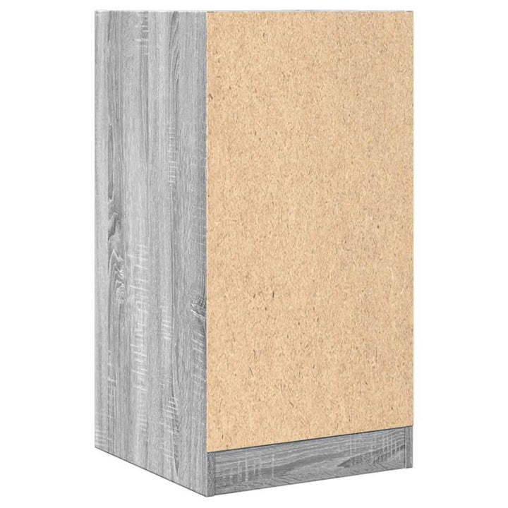 apotekerskab 40x41x77,5 cm konstrueret træ grå sonoma-eg