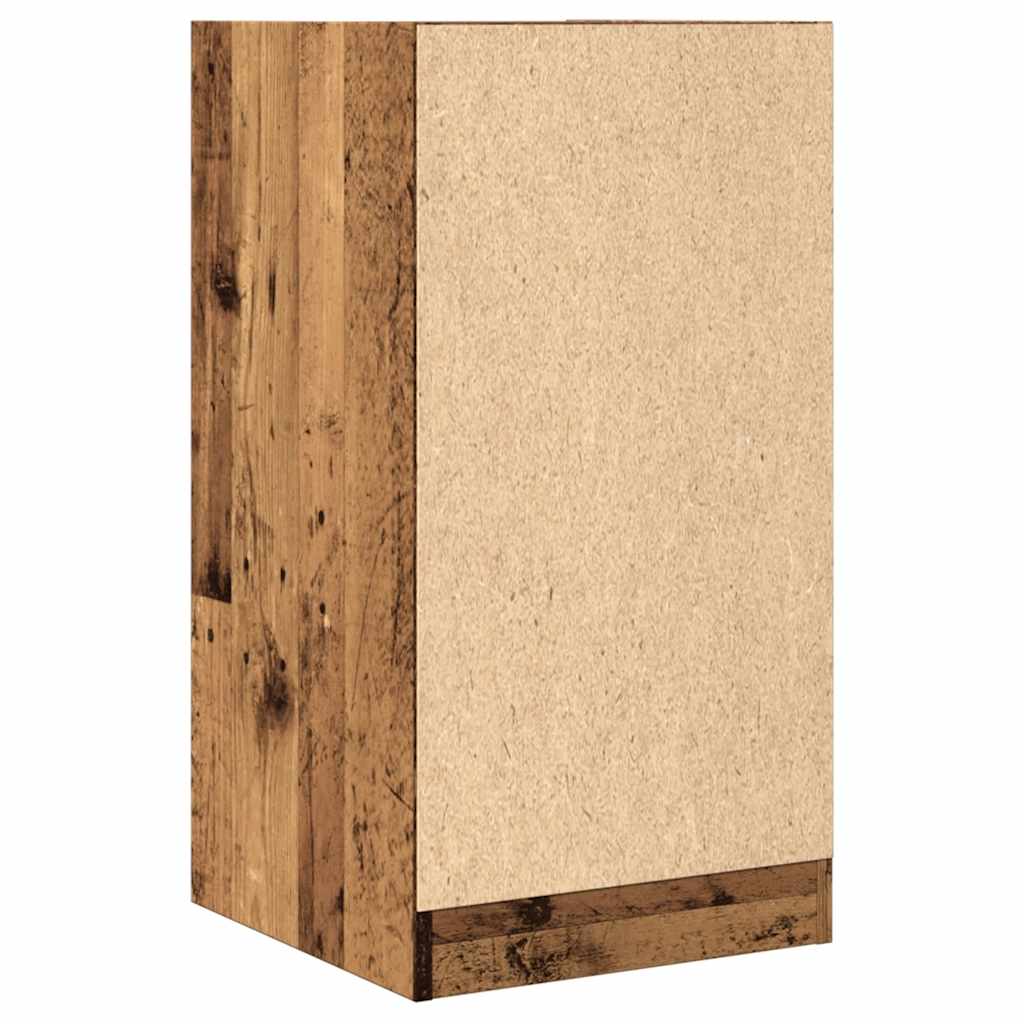 apotekerskab 40x41x77,5 cm konstrueret træ gammelt træ-look