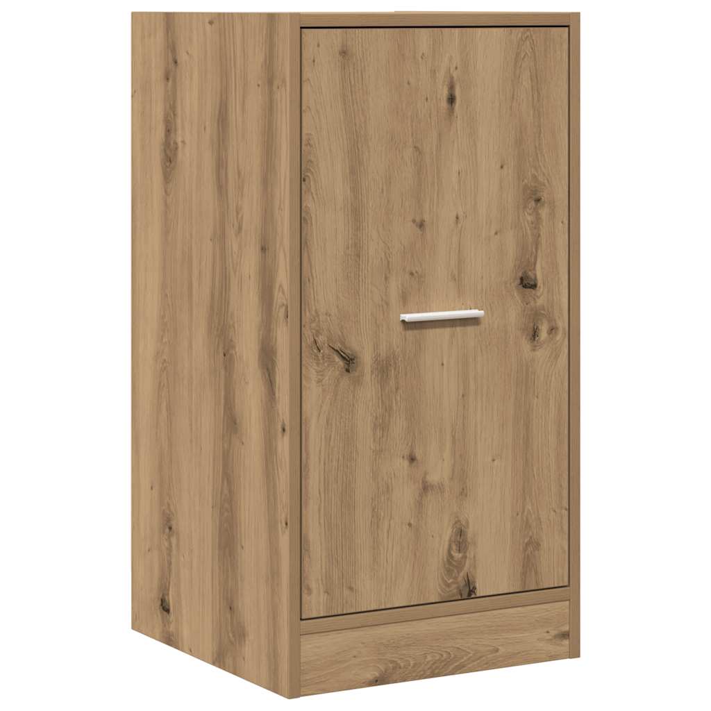 apotekerskab 40x41x77,5 cm konstrueret træ egetræsfarve
