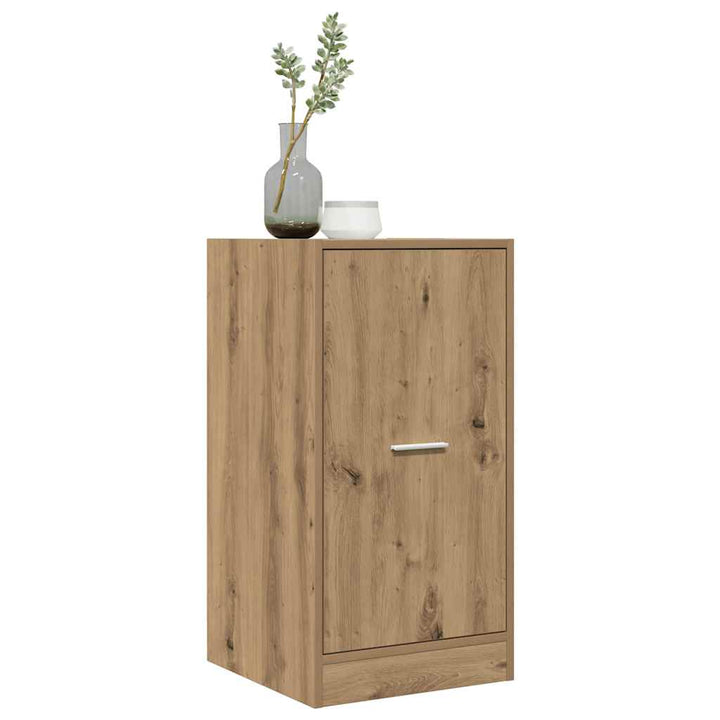 apotekerskab 40x41x77,5 cm konstrueret træ egetræsfarve