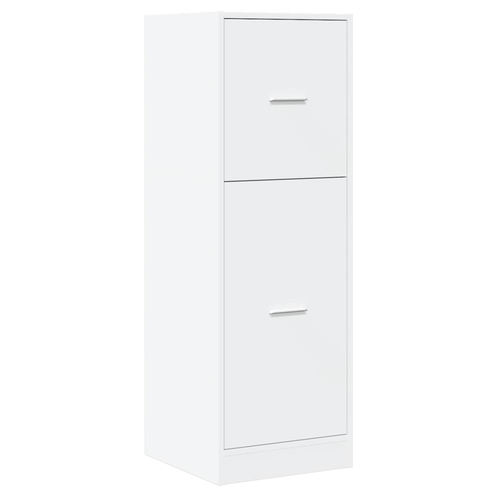 apotekerskab 40x41x118 cm konstrueret træ hvid