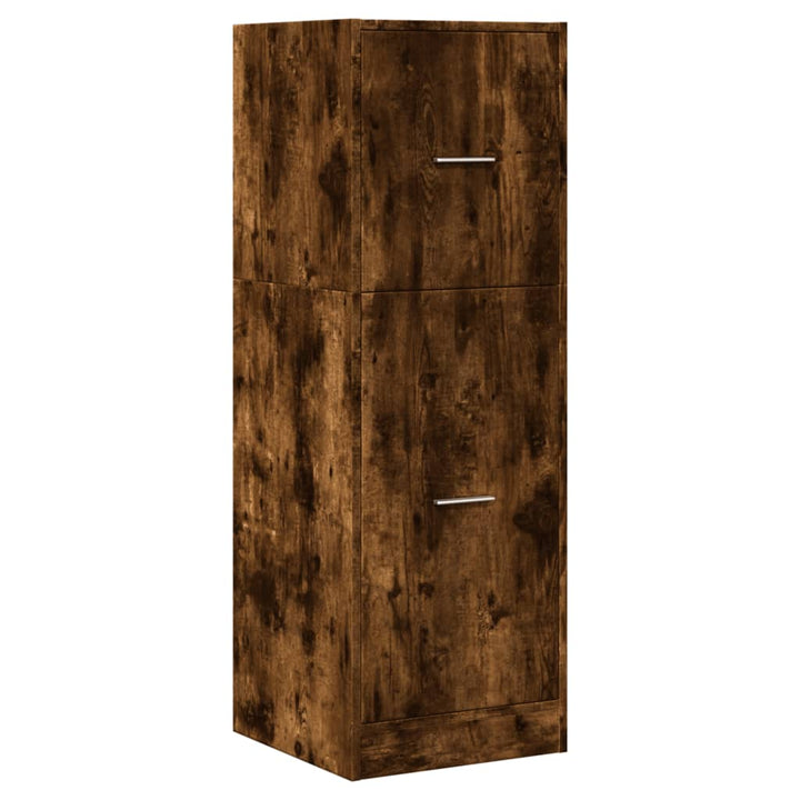 udtræksskab 40x41x118 cm konstrueret træ sonoma-eg
