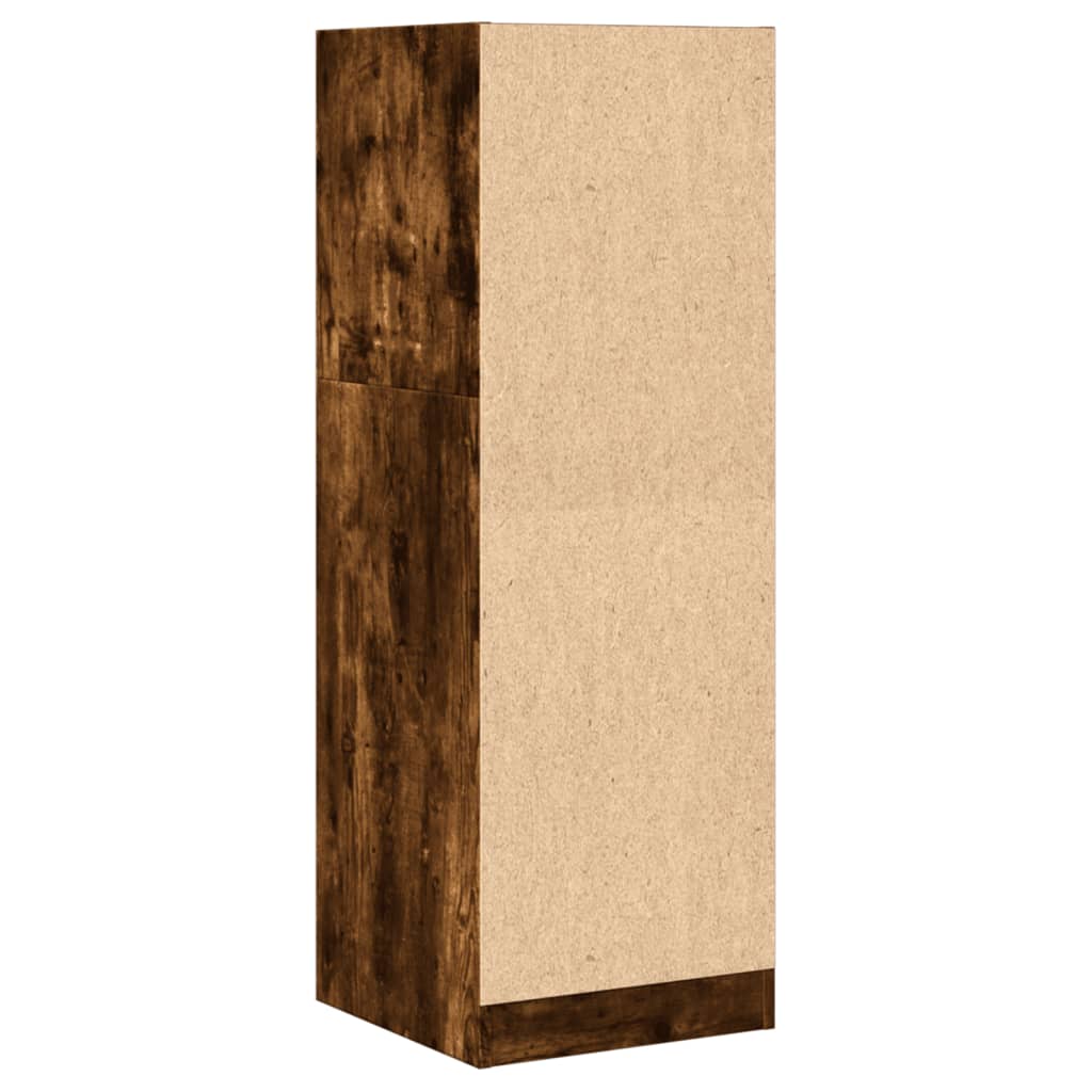 udtræksskab 40x41x118 cm konstrueret træ sonoma-eg