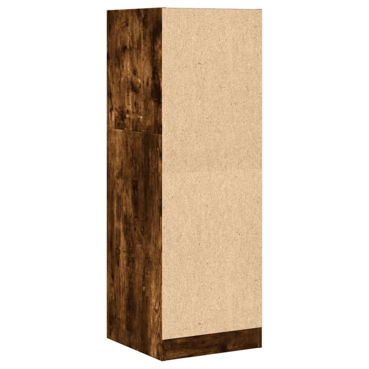 udtræksskab 40x41x118 cm konstrueret træ sonoma-eg