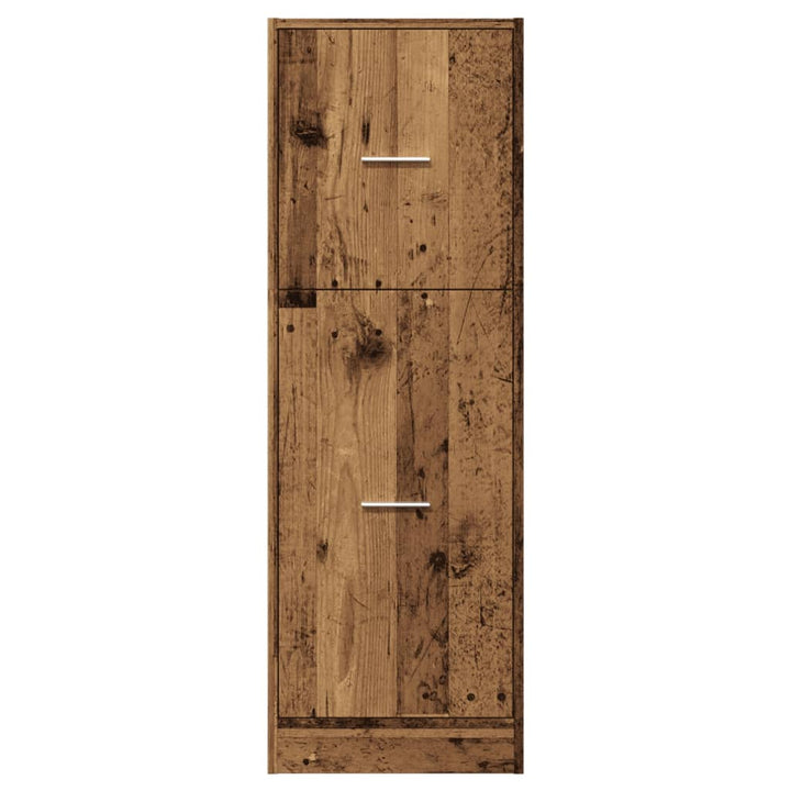 apotekerskab 40x41x118 cm konstrueret træ hvid