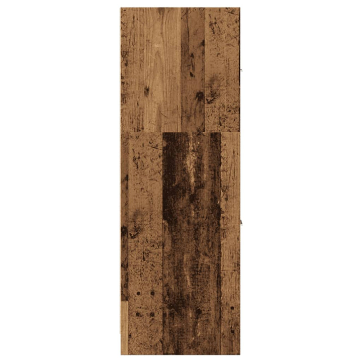 apotekerskab 40x41x118 cm konstrueret træ hvid