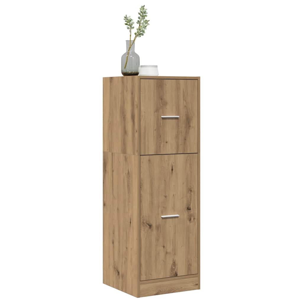 udtræksskab 40x41x118 cm konstrueret træ sonoma-eg