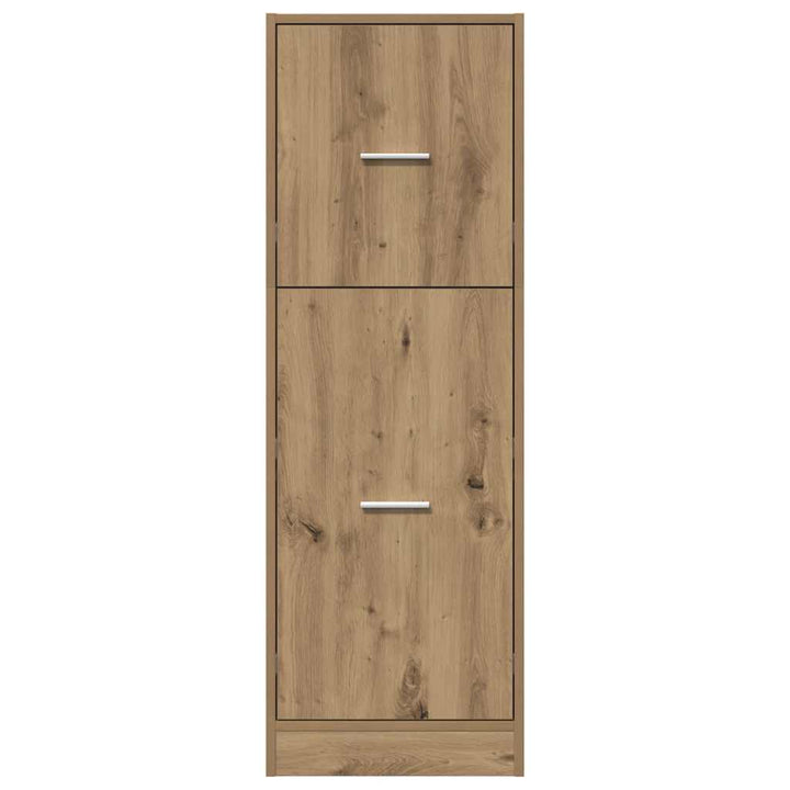 udtræksskab 40x41x118 cm konstrueret træ sonoma-eg