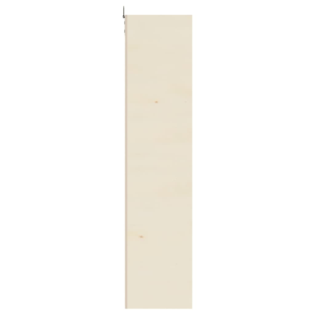 samlermontre i træ med låger 60 x 8,5 x 37 cm