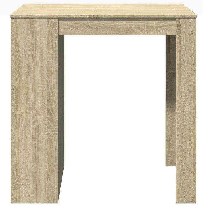 barbord 102x70x103,5 cm konstrueret træ sonoma-eg