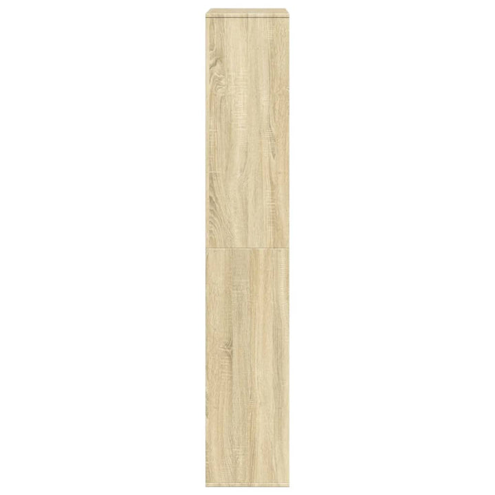 bogreol 100x33x187,5 cm konstrueret træ sonoma-eg