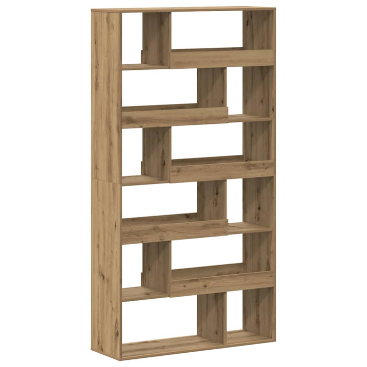 bogreol 100x33x187,5 cm konstrueret træ gammelt eg