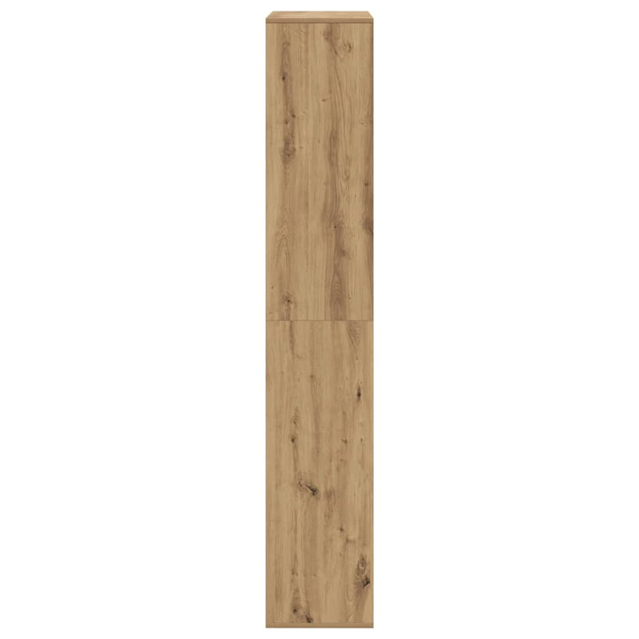 bogreol 100x33x187,5 cm konstrueret træ gammelt eg