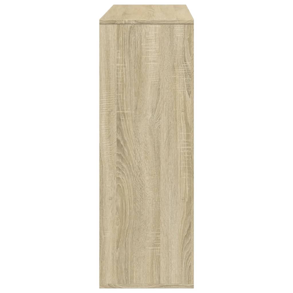 rumdeler 100x33x94,5 cm konstrueret træ sonoma-eg