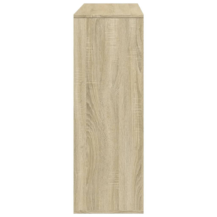 rumdeler 100x33x94,5 cm konstrueret træ sonoma-eg