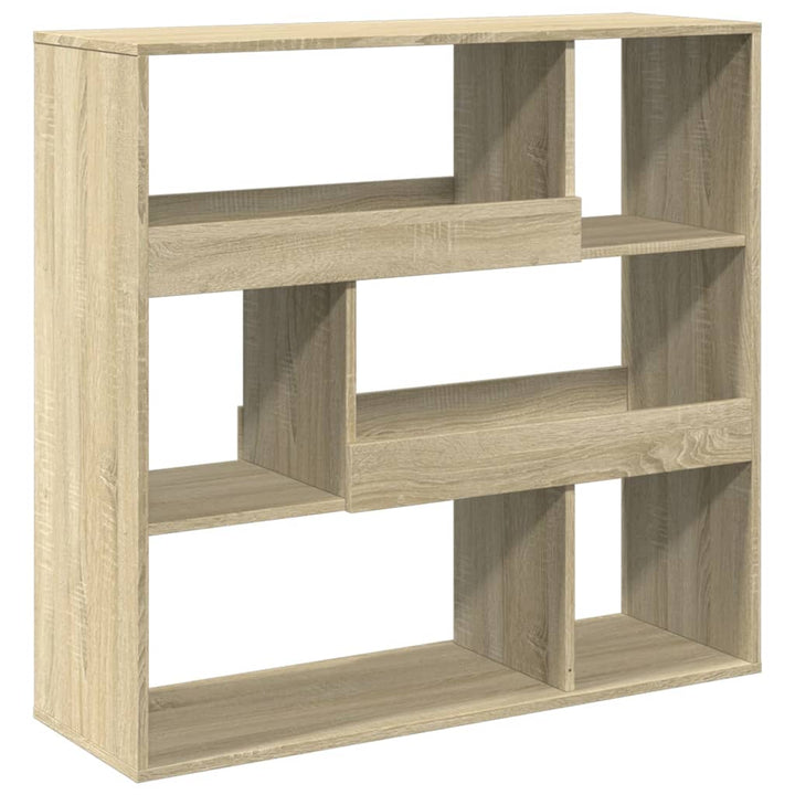 rumdeler 100x33x94,5 cm konstrueret træ sonoma-eg