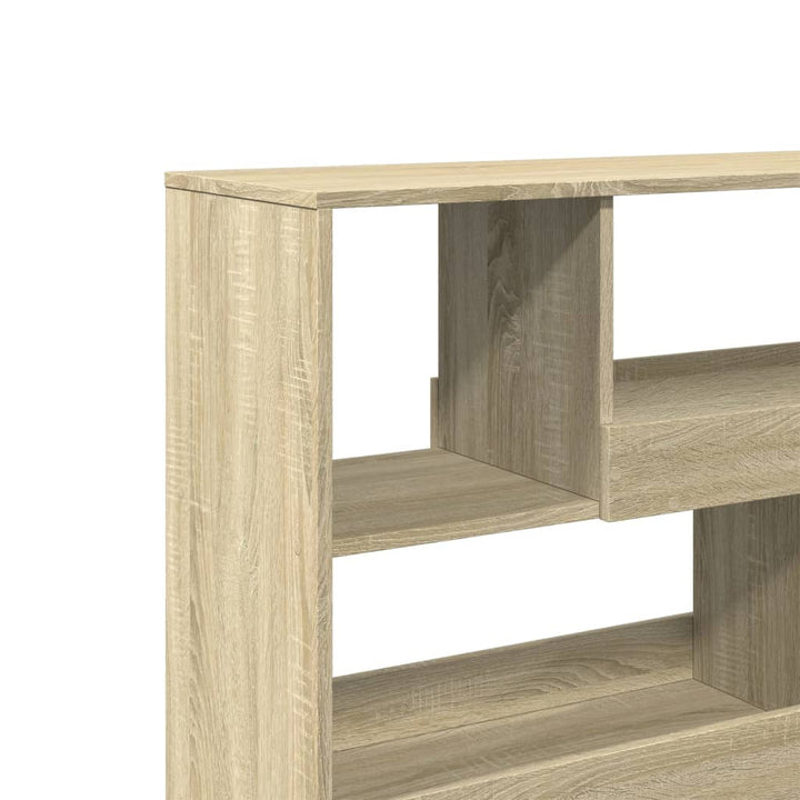 rumdeler 100x33x94,5 cm konstrueret træ sonoma-eg